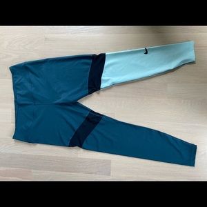 Nike Dri Fit Color Block full length tights